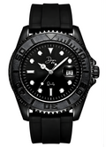 Minimalist Quartz Watch - the Dark Night Black Edition