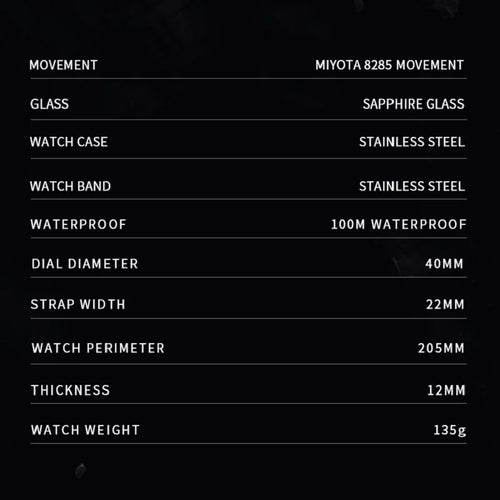 CADISEN Men's Mechanical Watches