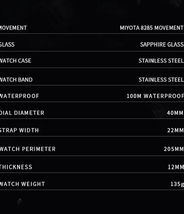 CADISEN Men's Mechanical Watches